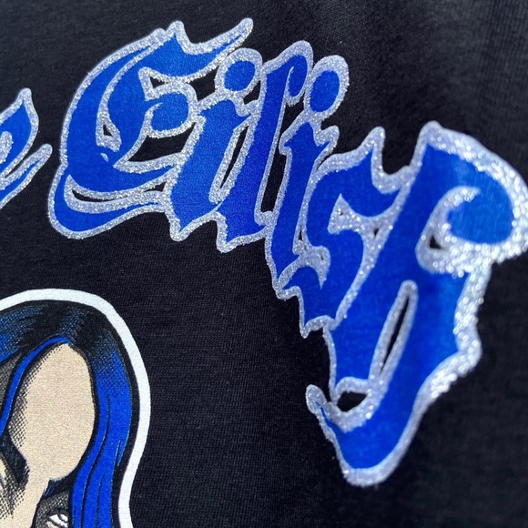 Billie Eilish Glitter T-Shirt - Picture 4 of 4